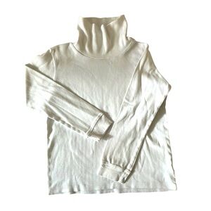 Carter’s Kids Long-Sleeve Turtle Neck, Size 10, Off-White